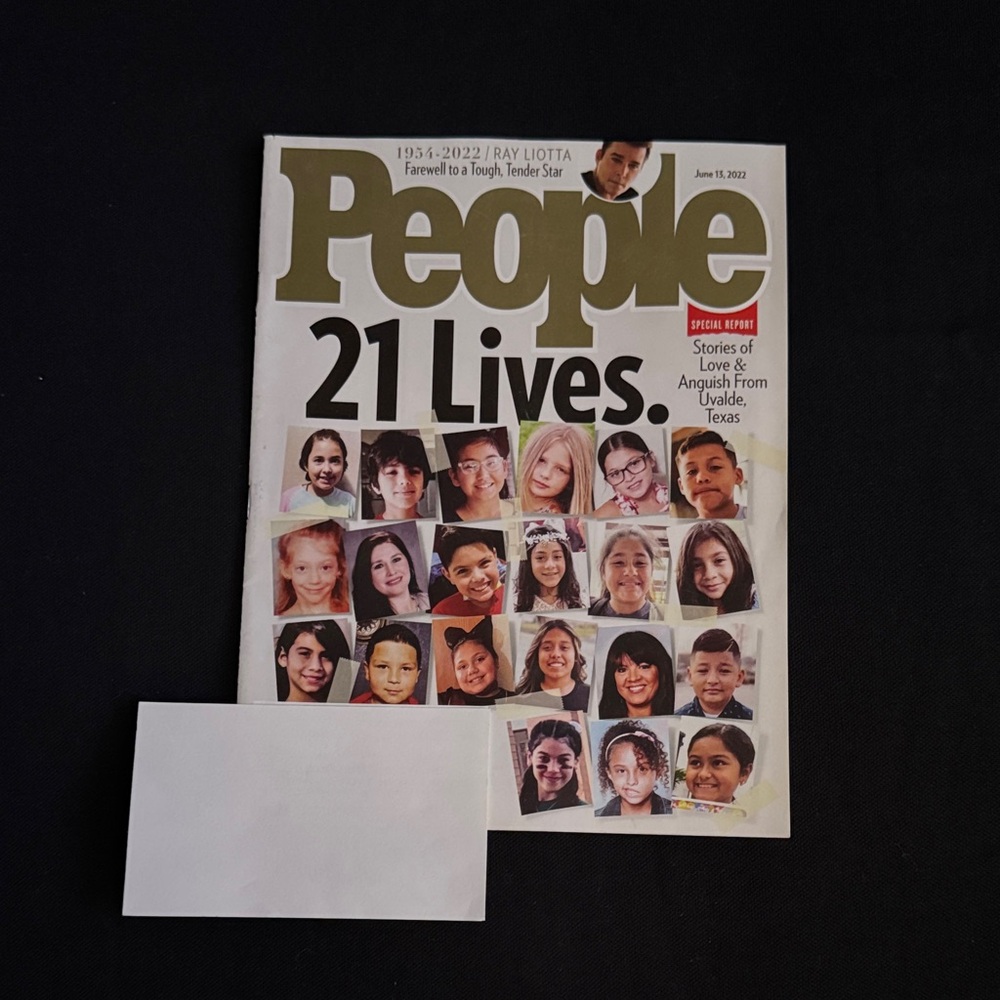 People Magazine 21 Lives Uvalde Texas